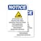 Signmission Safety Culture Sign, 7 in Width, Vinyl Decal, Rectangle OS-2PACK-NS-D-710-V-10201 - alternate 1